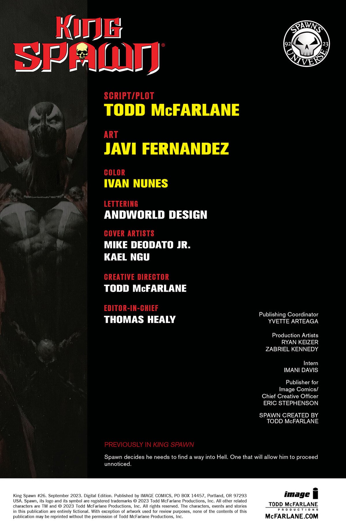 Read King Spawn 2021 EN Manga Online
