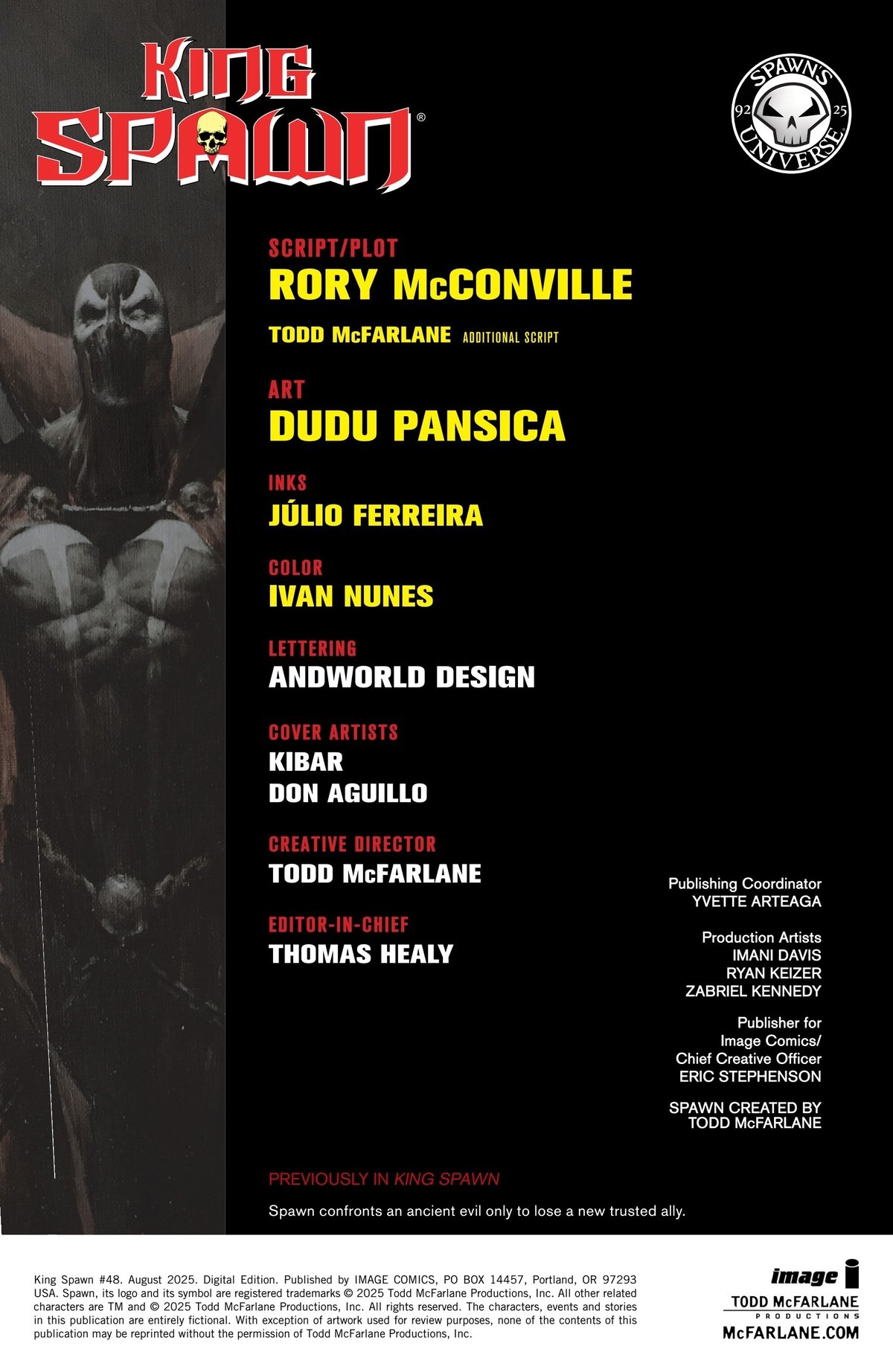 Read King Spawn 2021 EN Manga Online