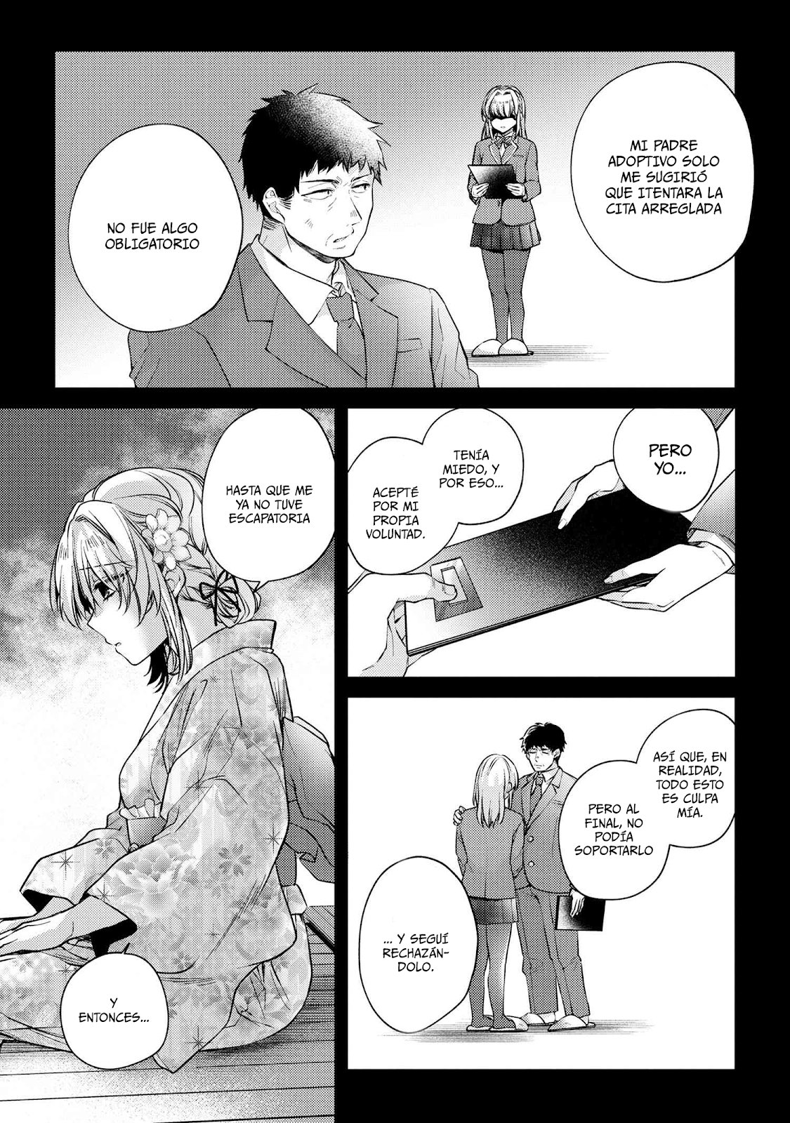 Read Omiai Shitakuna-kattanode ES Manga Online